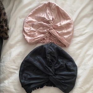 SLIP brand silk turbans